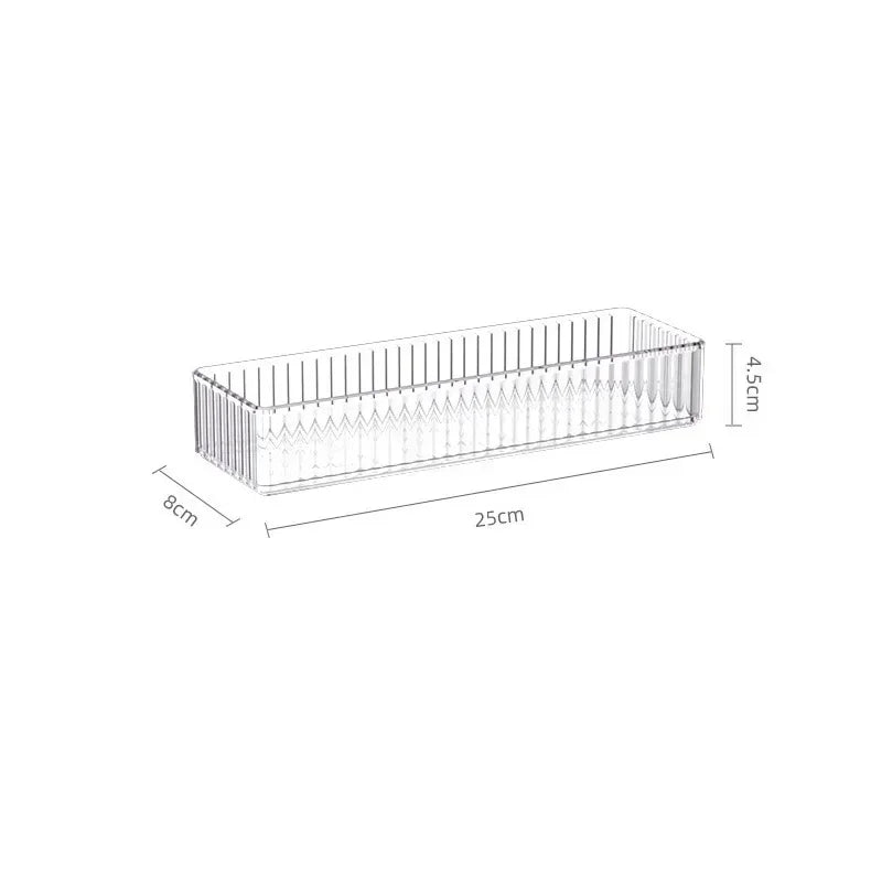 Say Goodbye to Clutter – Clear Drawer Organizer Storage Set