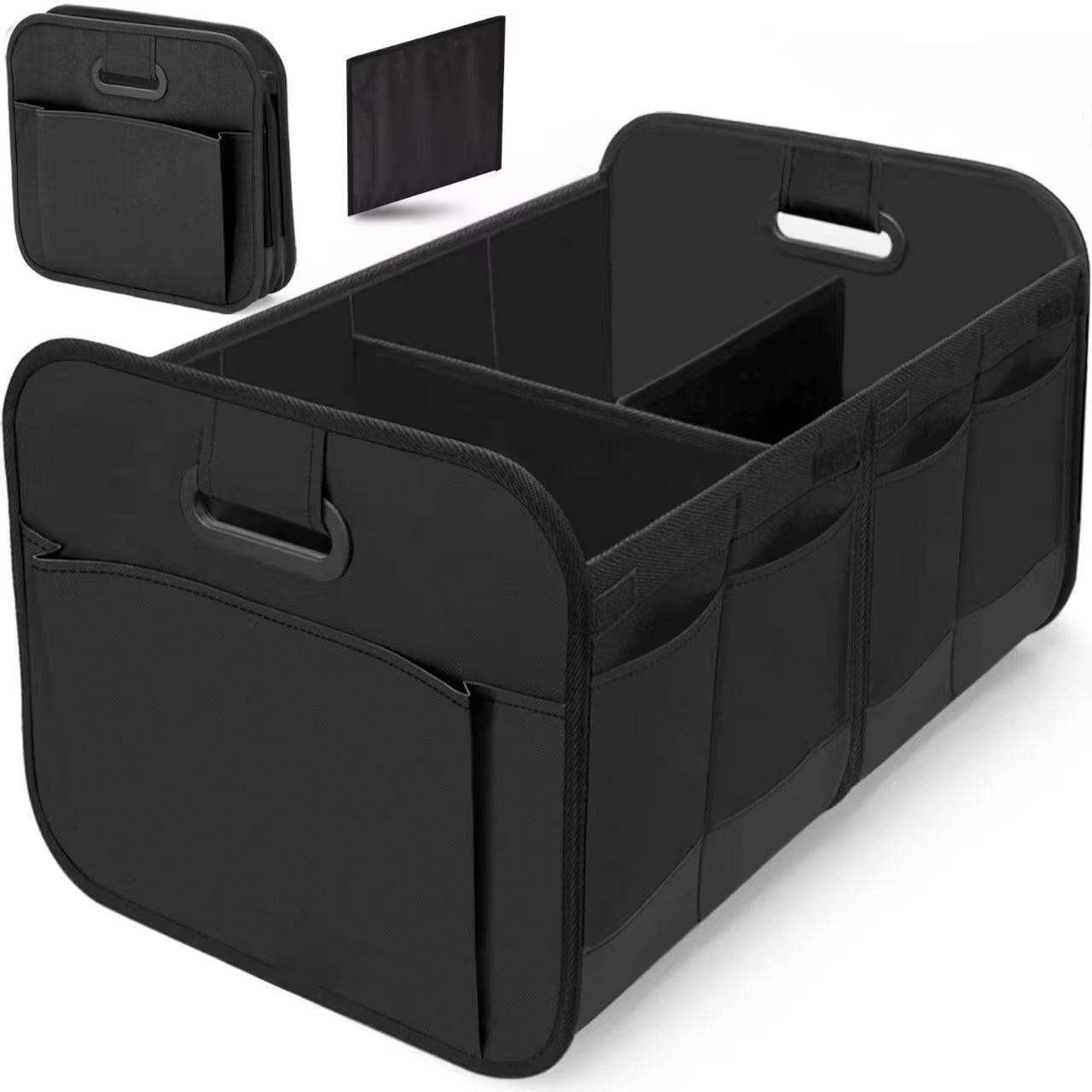 👉 No More Messy Trunk – Foldable Car Trunk Organizer Box