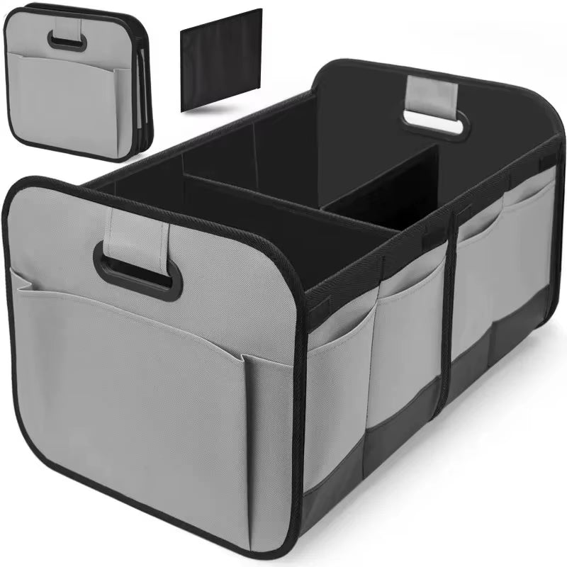 👉 No More Messy Trunk – Foldable Car Trunk Organizer Box