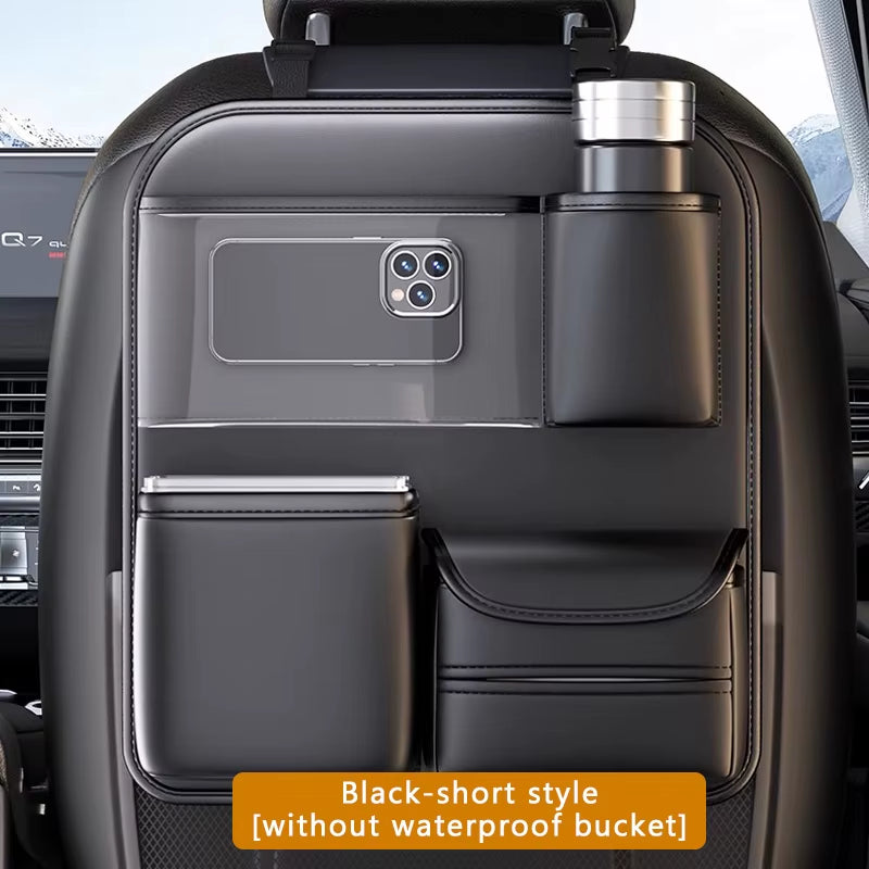 💎No More Messy Backseat – Car Seat Organizer with Tablet Holder & Multi-Pocket Storage