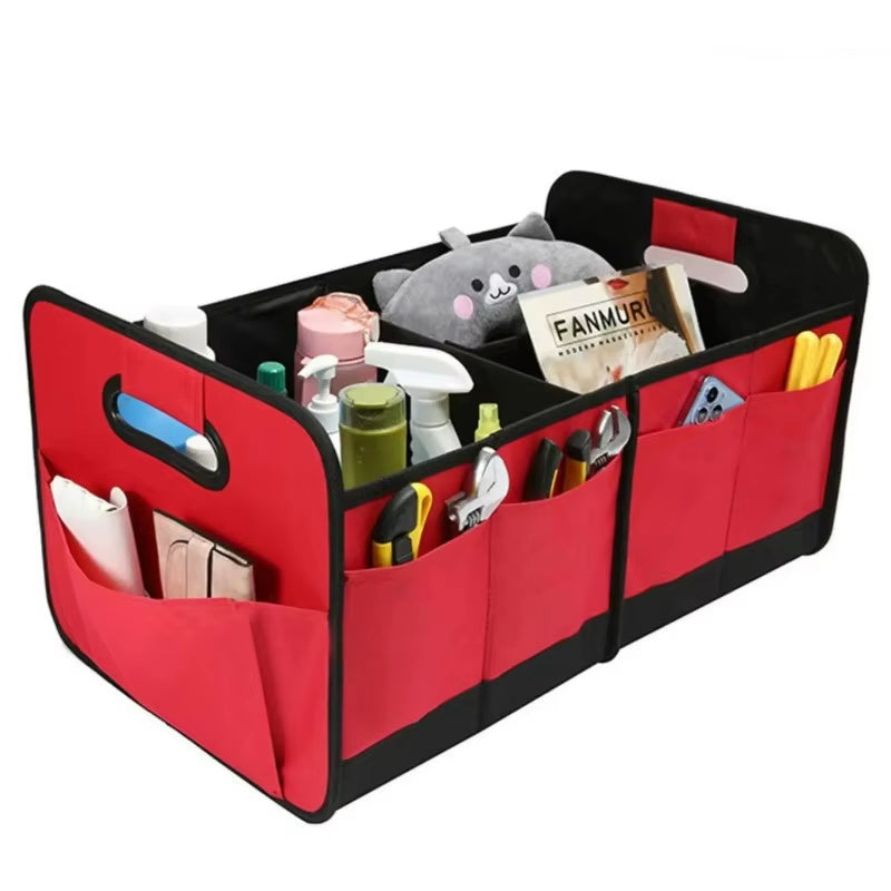 👉 No More Messy Trunk – Foldable Car Trunk Organizer Box