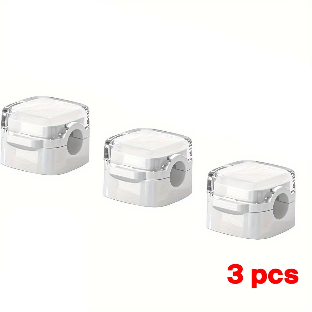 Say Goodbye to Cable Mess with Magnetic Cable Clips – Adjustable Organizer for Modern Workspaces