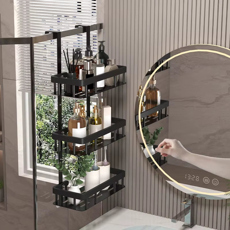 🚿 Tired of a Cluttered Shower? Save Space, Stay Organized & Keep Every Essential Within Reach with This Storage Rack
