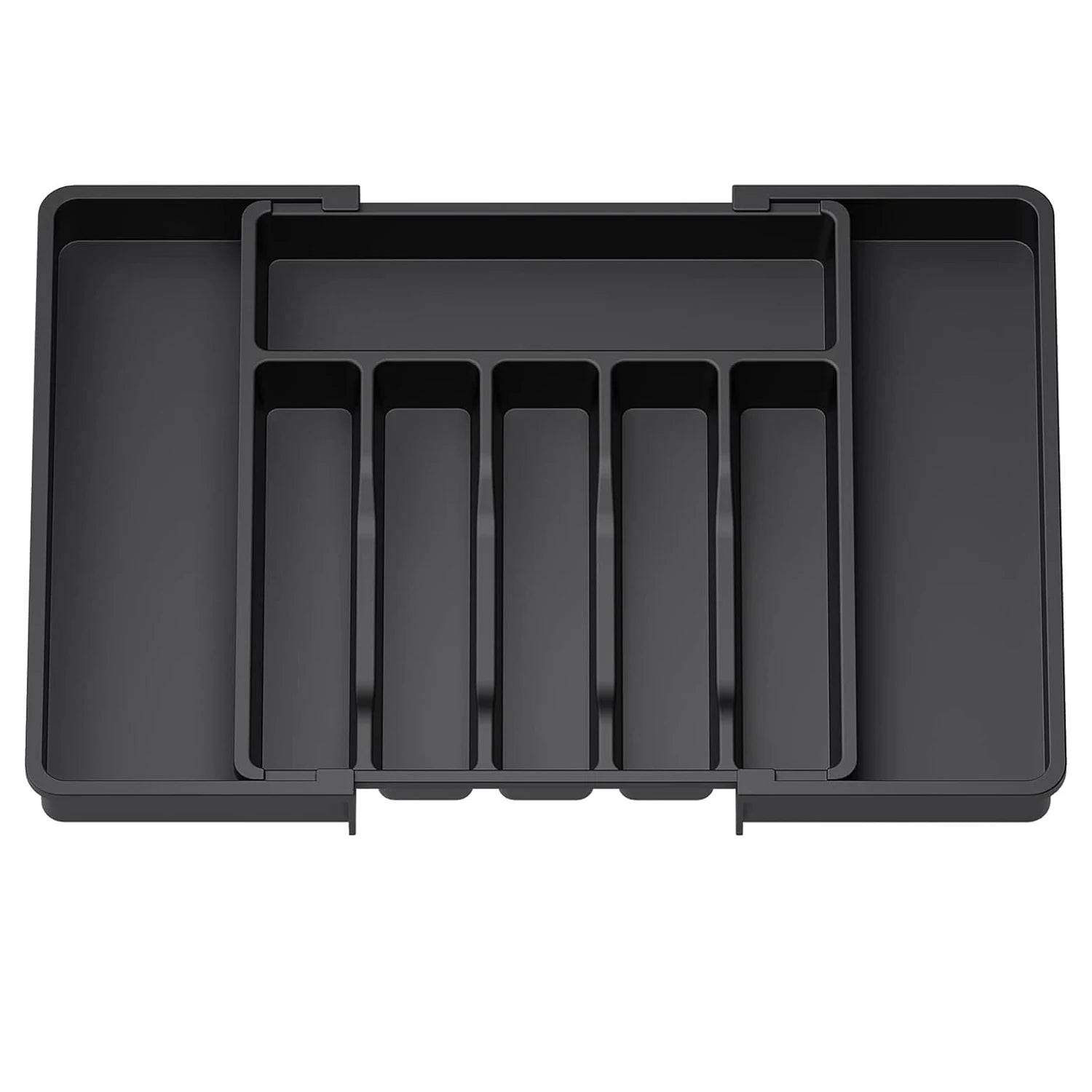 No More Messy Drawers!  Expandable Kitchen Organizer for Cutlery, Utensils & Gadgets