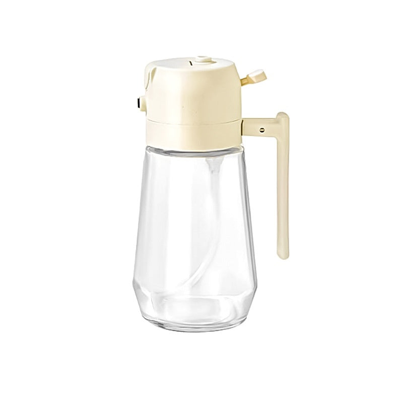 Glass Oil Spray Bottle – Refillable Kitchen Oil Mister for Cooking & BBQ