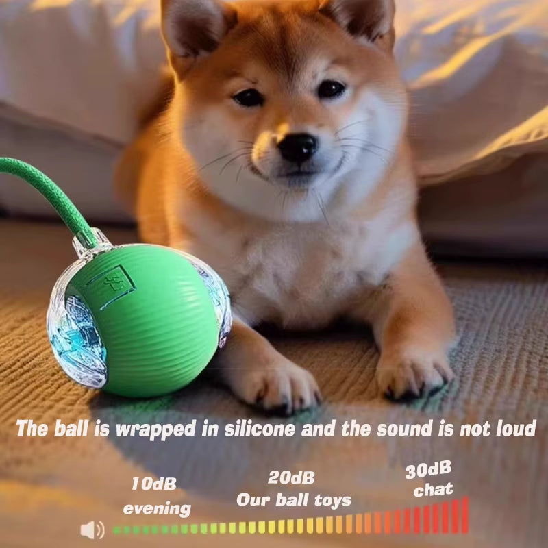  🐾 PawPilot Smart Rolling Ball | The Interactive Dog Toy That Keeps Tails Wagging for Hours