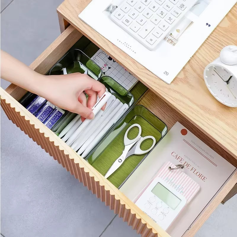 Say Goodbye to Clutter – Clear Drawer Organizer Storage Set