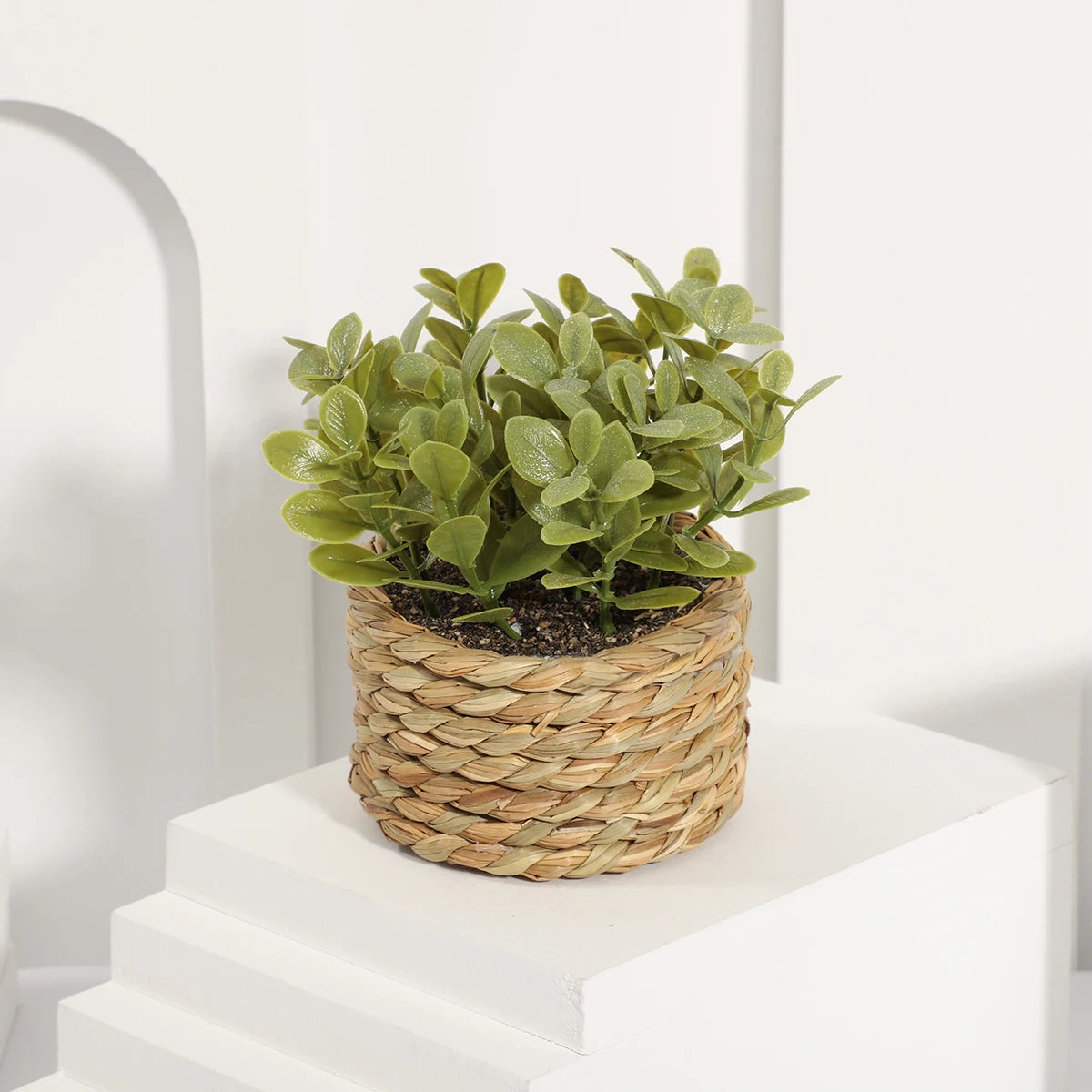 🌿 Evergreen Artificial Eucalyptus Plant Pot – No-Maintenance Home Décor for Fresh, Clean & Stylish Living Spaces