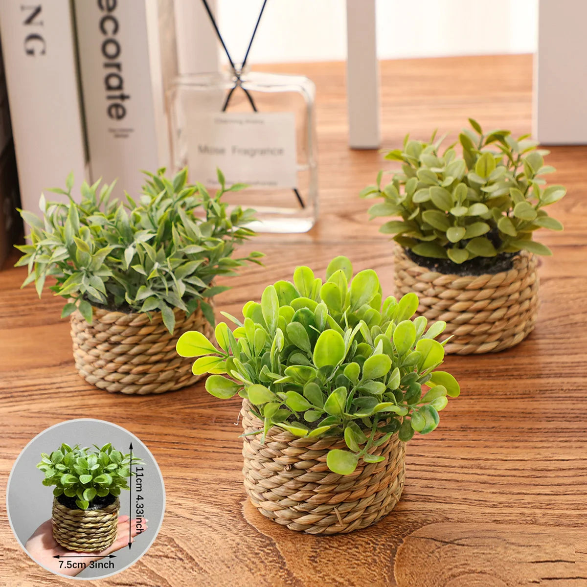 🌿 Evergreen Artificial Eucalyptus Plant Pot – No-Maintenance Home Décor for Fresh, Clean & Stylish Living Spaces