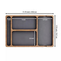 Transform Desk Clutter into Calm — The Premium Solid Wood Organizer for Your Phone, Headphones, Keys & Everyday Essentials