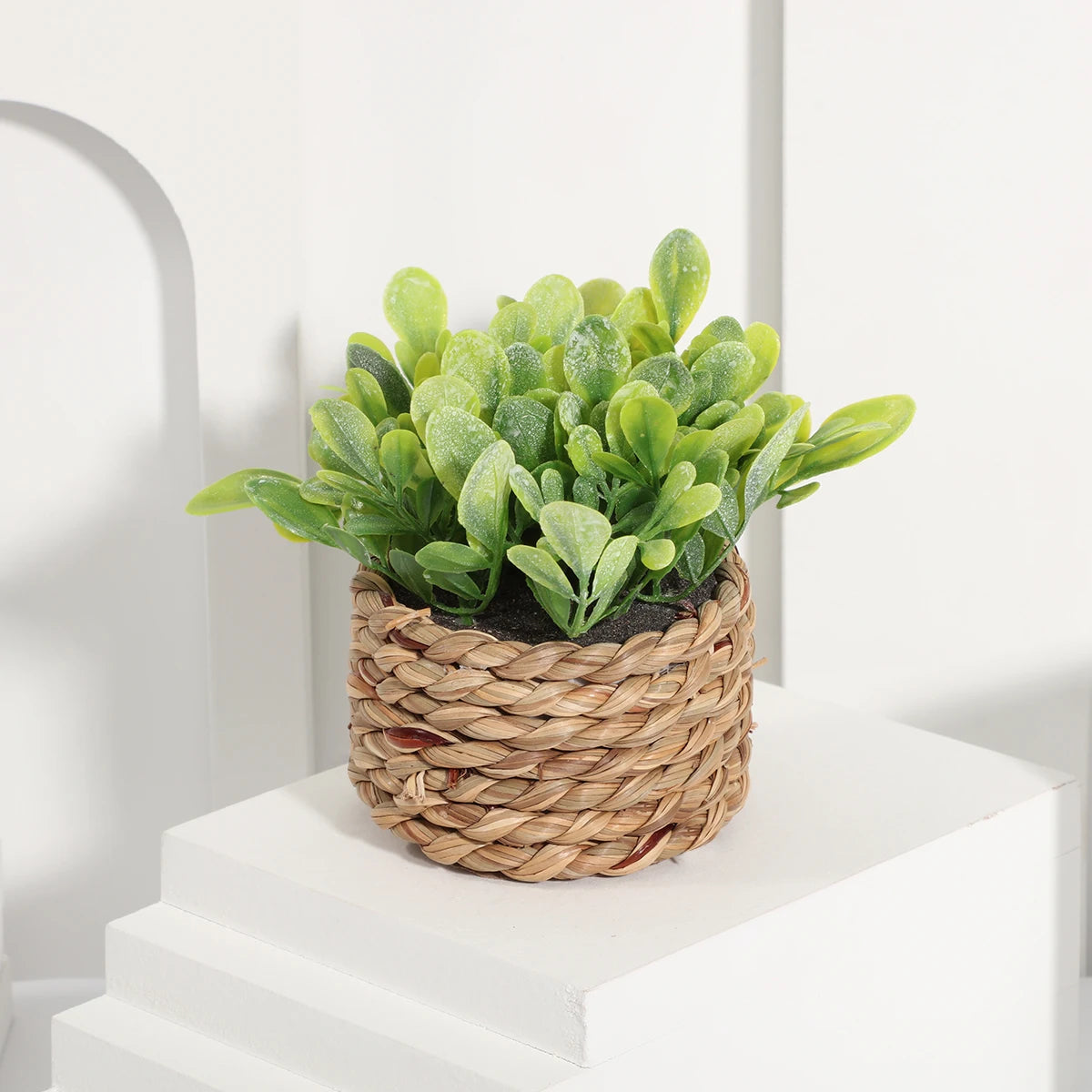 🌿 Evergreen Artificial Eucalyptus Plant Pot – No-Maintenance Home Décor for Fresh, Clean & Stylish Living Spaces