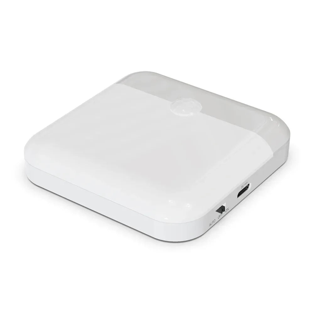 Motion Sensor LED Night Light – USB Rechargeable Wireless Lamp for Home Use