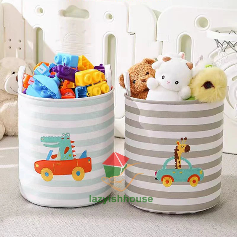 🧺 Foldable Storage Basket – The Easy Solution to Cluttered Rooms, Overflowing Laundry & Scattered Toys