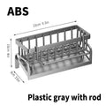 Premium Stainless Steel Sink Caddy  – Sponge Holder, Dishcloth Storage & Quick-Drain Kitchen Organizer