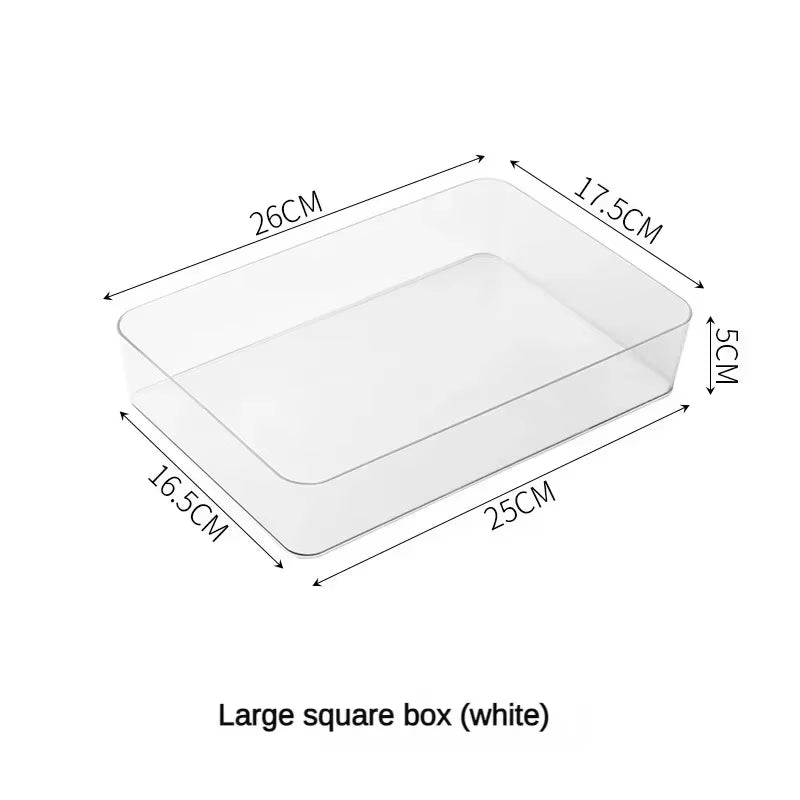 Say Goodbye to Clutter – Clear Drawer Organizer Storage Set