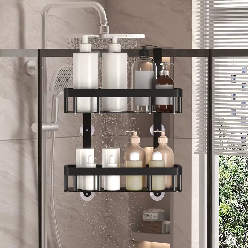 🚿 Tired of a Cluttered Shower? Save Space, Stay Organized & Keep Every Essential Within Reach with This Storage Rack