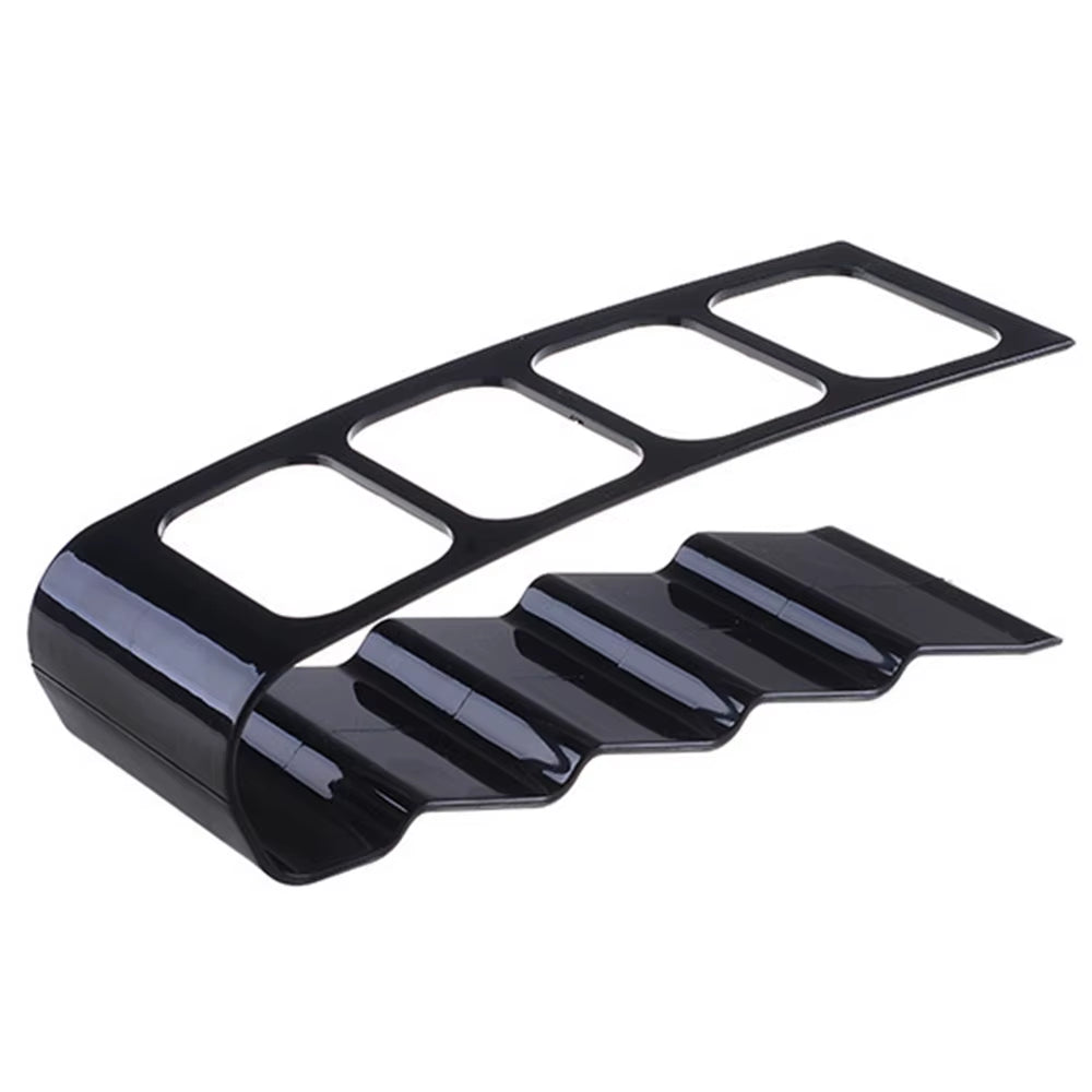 4 Slot Remote Control Storage Rack – TV & Appliance Organizer Stand for Living Room, Bedroom & Office