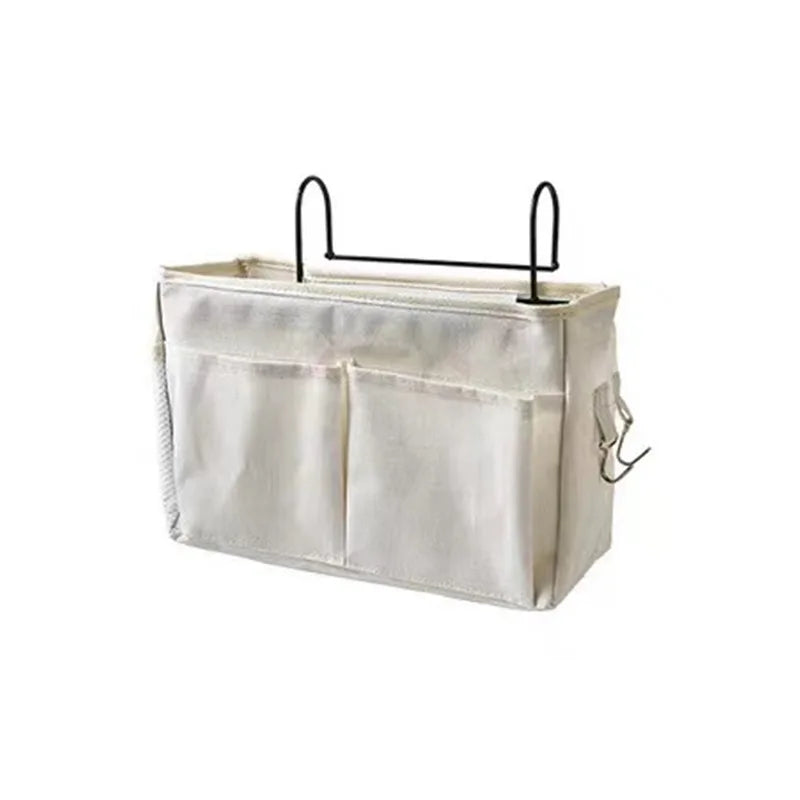 Baby Crib Hanging Storage Organizer – Space-Saving Nursery Bedside Basket for Diapers, Wipes, Bottles & Essentials Access