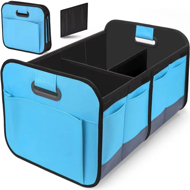 👉 No More Messy Trunk – Foldable Car Trunk Organizer Box